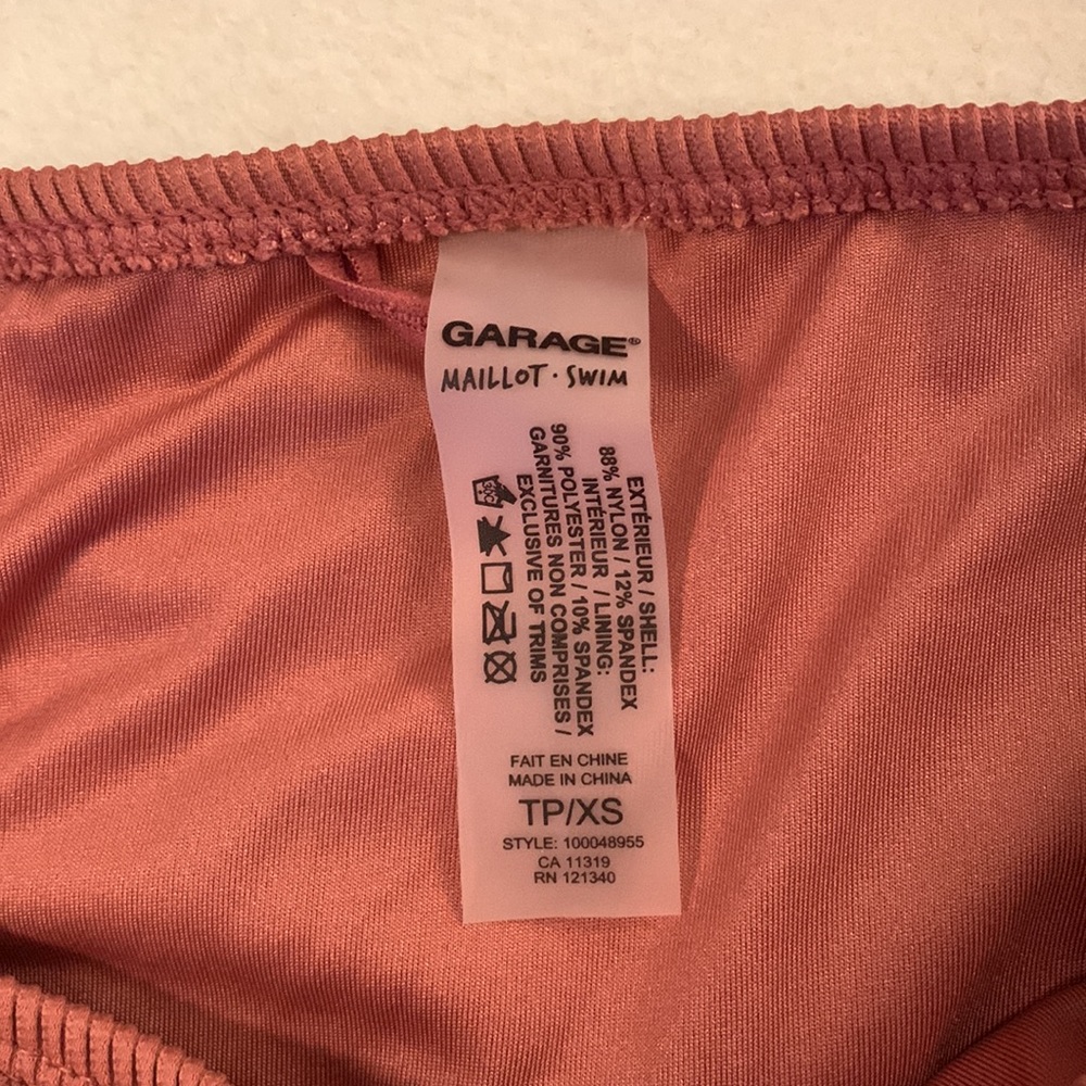 Garage Ribbed Asymmetrical Bikini - Picture 4 of 7